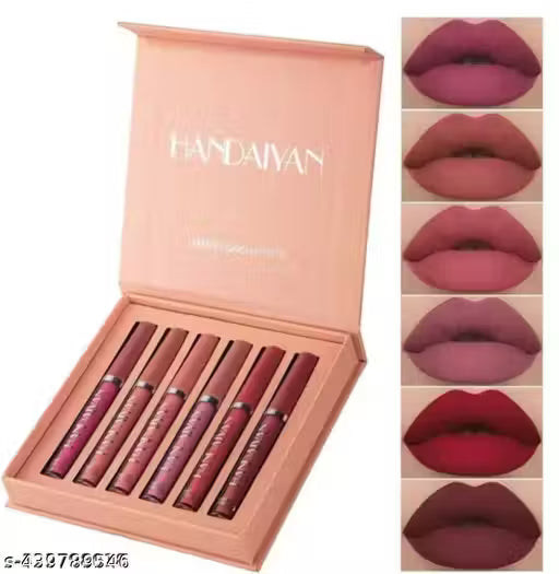 New liquid matte lipstick = set of 6