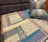 Vintage Patchwork Digital Bedsheet