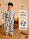 Evil Eye Pure Cotton Night Suit for Kids