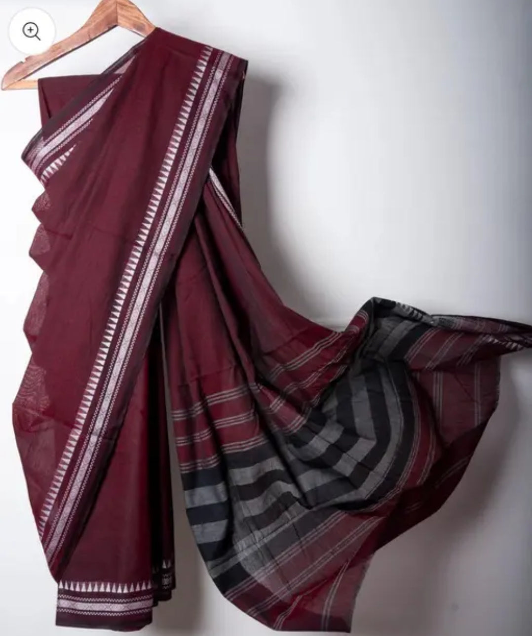 Bordered Pure Cotton Saree