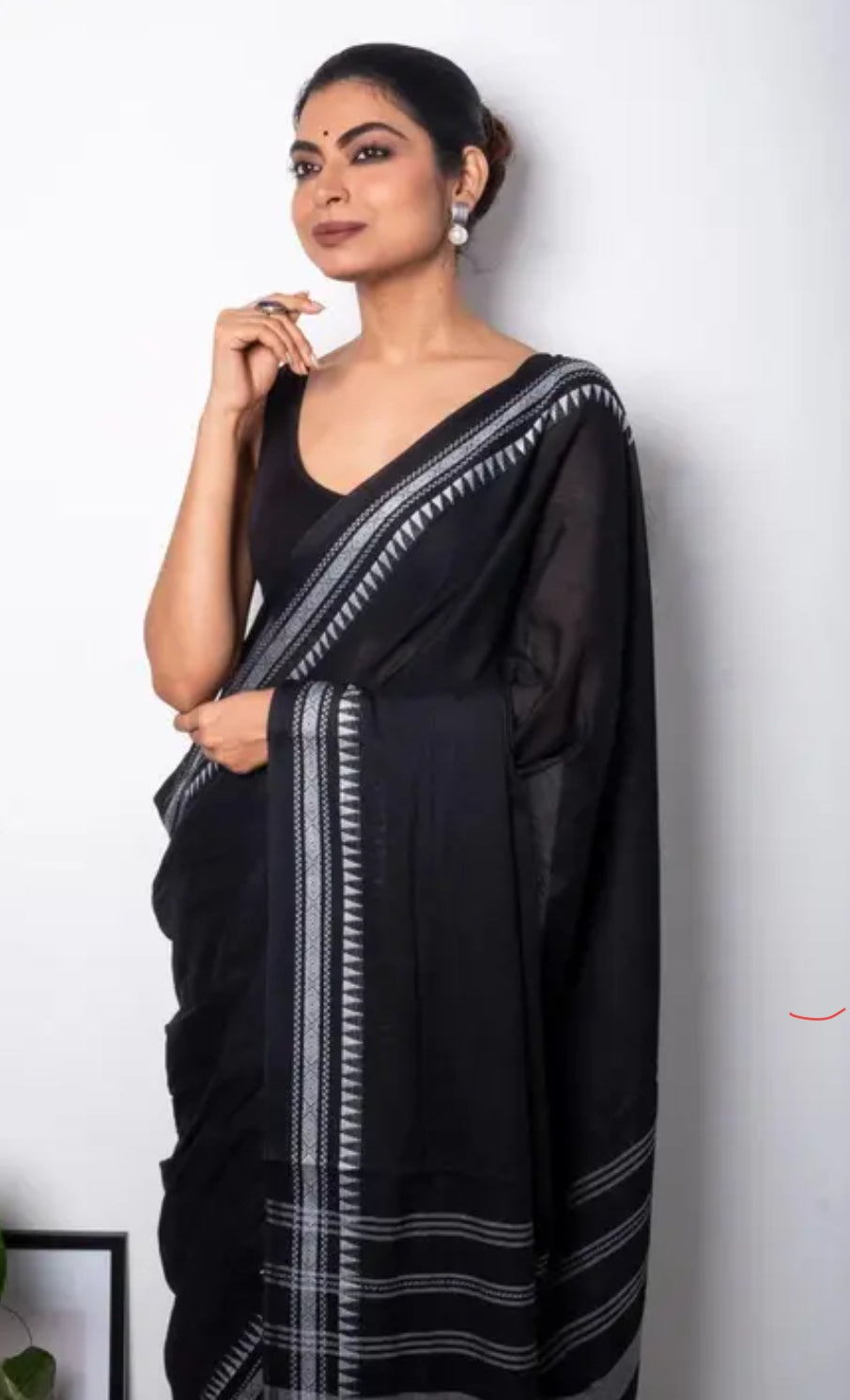 Bordered Pure Cotton Saree