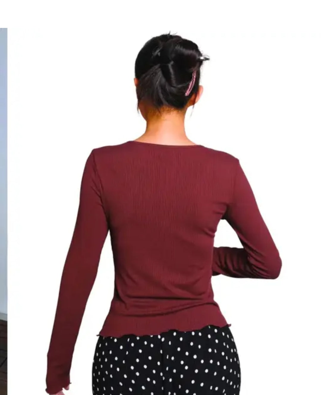 Trendy Boat-neck Lycra Top